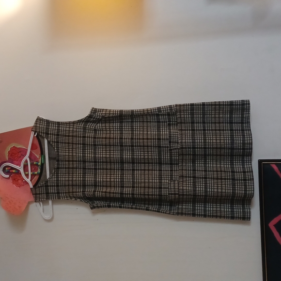 Benetton Plaid Dress - Picture 1 of 1
